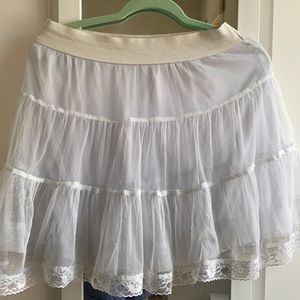 Free People skirt slip crinoline